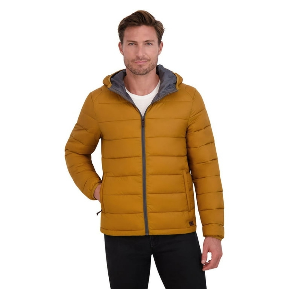 Men's ZeroXposur Cruise Midweight Hooded Puffer Jacket Color Copper Size: L